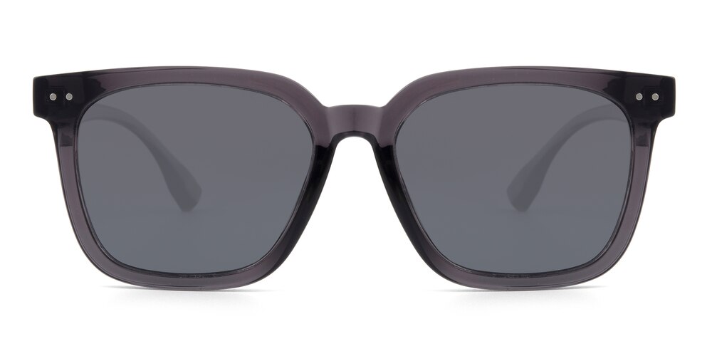 Collinsville Gray Square TR90 Sunglasses