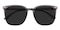 Evanston Gray Square TR90 Sunglasses