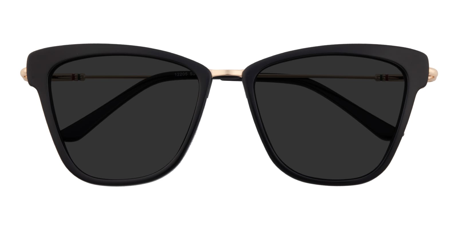 Florence Cat Eye Black Sunglasses | Glassesshop