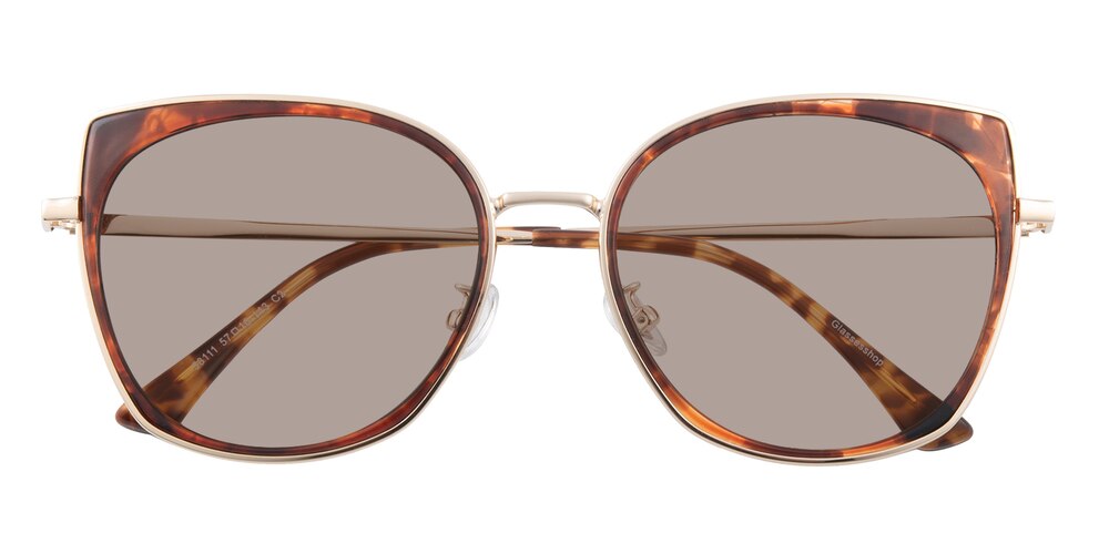 Dorothy Tortoise/Golden Cat Eye TR90 Sunglasses