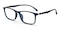 Baldwin Blue Rectangle TR90 Eyeglasses