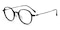 Holmes Black Round TR90 Eyeglasses