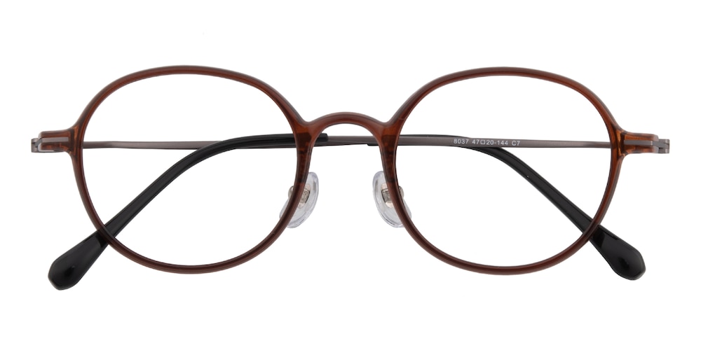 Holmes Burgundy Round TR90 Eyeglasses