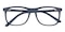 Auburn Ashleigh Blue Rectangle Acetate Eyeglasses
