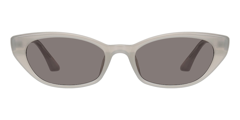 Eudora Pumice Stone Cat Eye Plastic Sunglasses