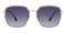 Camille Green Envy Square TR90 Sunglasses