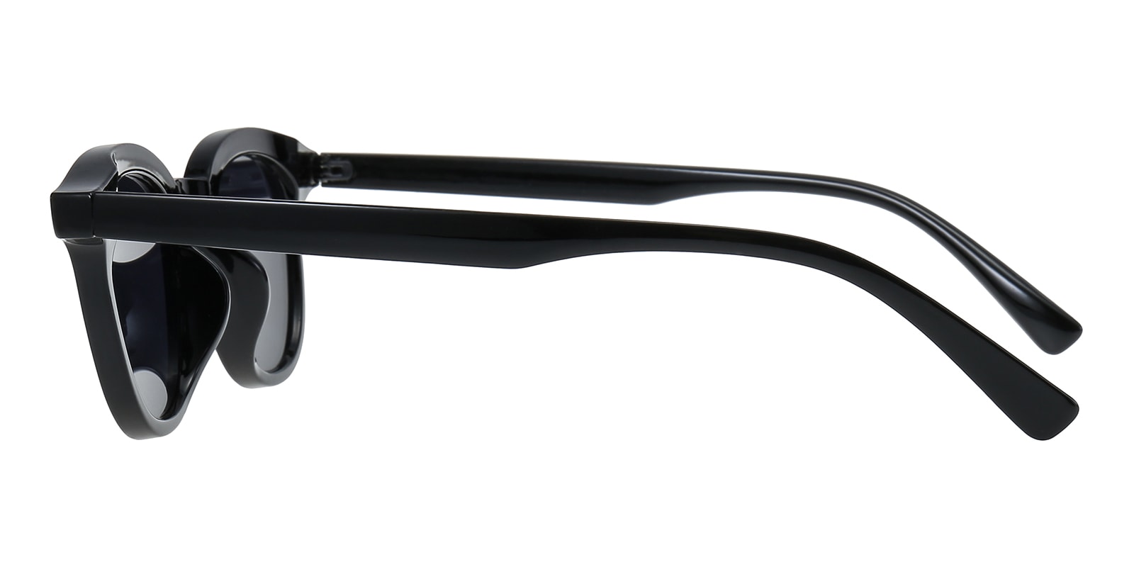Belinda Round Black Sunglasses | Glassesshop
