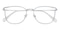 Edwina Crystal/Silver Cat Eye TR90 Eyeglasses
