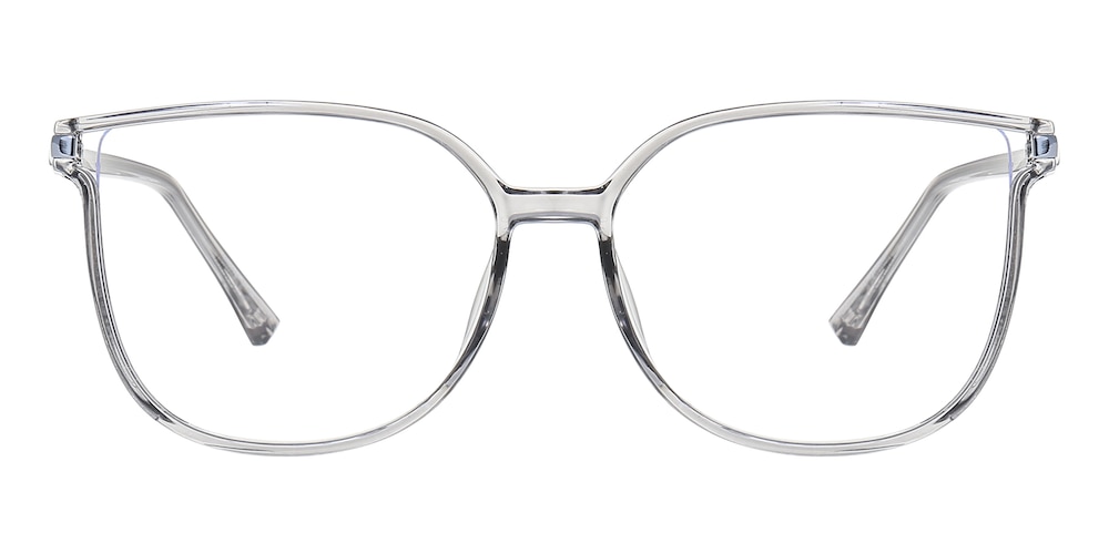 Coral Gray Cat Eye TR90 Eyeglasses