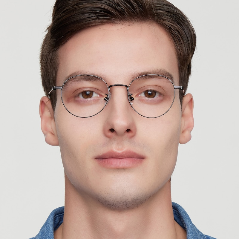 Rapids Round Black Eyeglasses