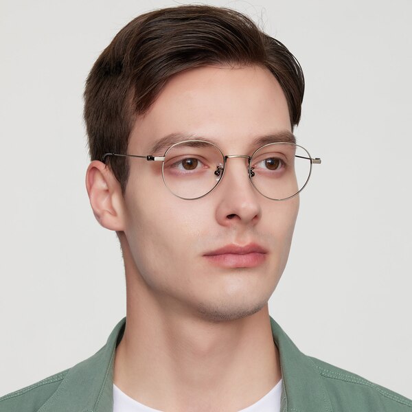 Rapids Round Gunmetal Eyeglasses