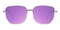 Katherine Purple/Crystal Polygon TR90 Eyeglasses