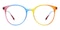 Pride Multicolor Round TR90 Eyeglasses