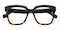Tammy Black|Tortoise Square TR90 Eyeglasses
