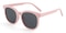 Janet Pink Square TR90 Sunglasses