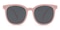 Janet Pink Square TR90 Sunglasses