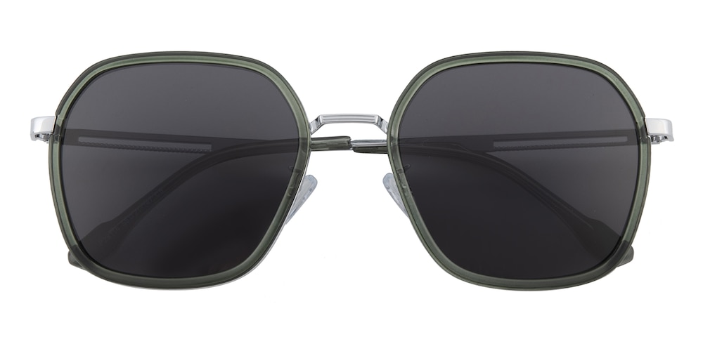 Mabel Green Polygon TR90 Sunglasses