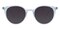 Moira Blue/Crystal Round TR90 Sunglasses