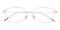 Philadelphus Rose Gold Cat Eye Titanium Eyeglasses