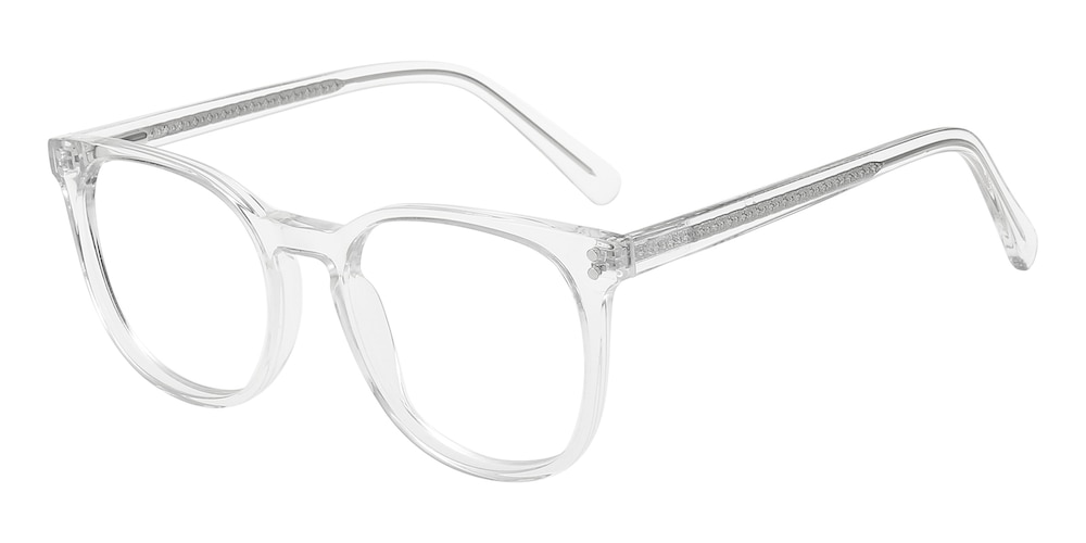Callan Crystal Oval Acetate Eyeglasses