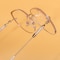 Rudbeckia Golden Cat Eye Metal Eyeglasses