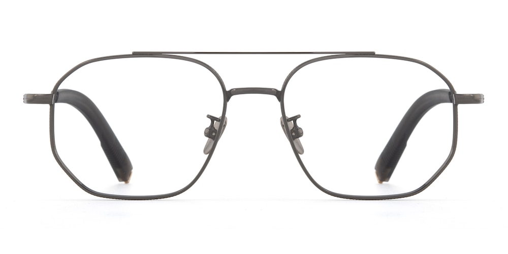 Marshall Gunmetal Aviator Titanium Eyeglasses