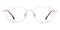 Nico Golden Rectangle Titanium Eyeglasses