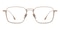 Jonas Golden Rectangle Titanium Eyeglasses