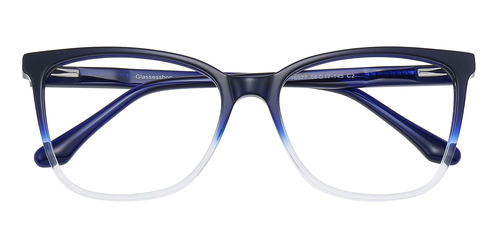 Stylish Blue Cat Eye Glasses for a Trendy Look - GlassesShop