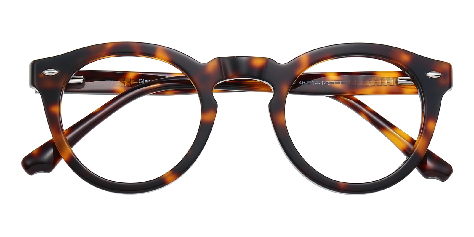 Calgary Round Tortoise Eyeglasses