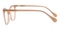 Whitehorse Pink/Peach Beige Cat Eye Acetate Eyeglasses