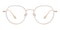 Duluth Rose Gold/Crystal Round TR90 Eyeglasses