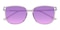Hannah Light Purple—Blue Block Phtochromic Purple Cat Eye TR90 Eyeglasses