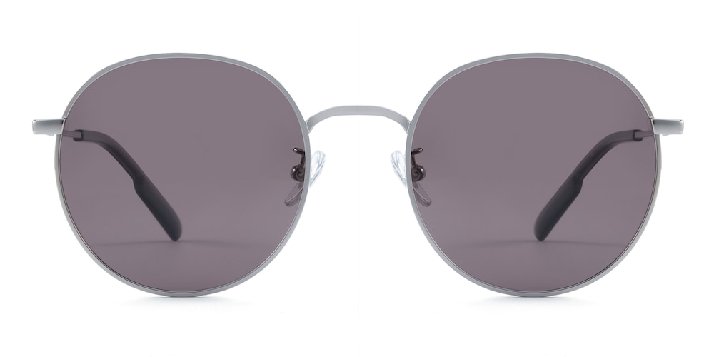 Avon Silver Round Metal Sunglasses