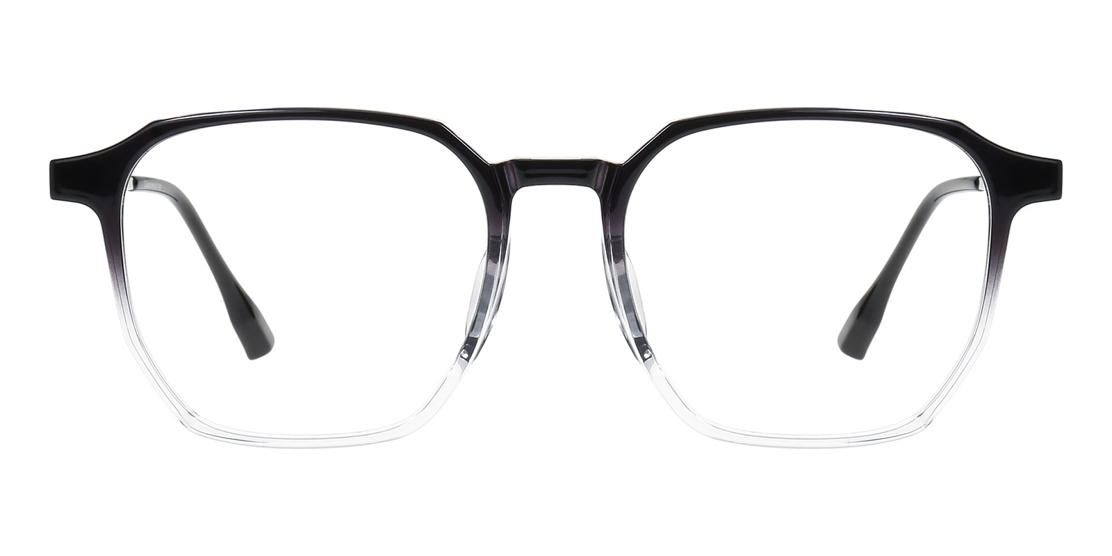 Letitia Polygon Silver Eyeglasses | Glassesshop