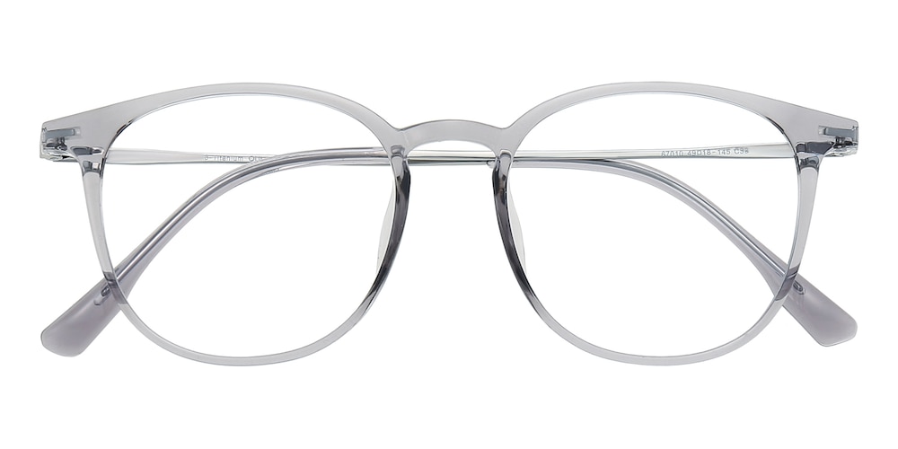 Fred Gray Round TR90 Eyeglasses