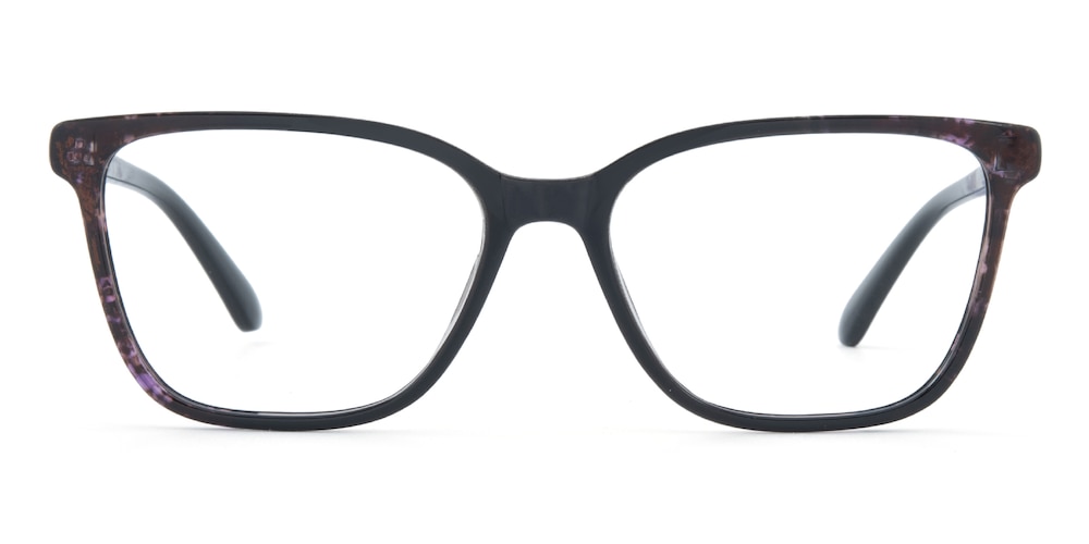 Hilary Black Cat Eye Plastic Eyeglasses