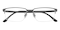 Sean Gunmetal Rectangle Titanium Eyeglasses