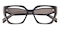 Constance Black/Cartouche Cat Eye Plastic Eyeglasses