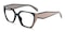 Constance Black/Cartouche Cat Eye Plastic Eyeglasses