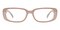 Dana Brown/Moonlight Rectangle Plastic Eyeglasses