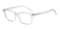 Burbank Crystal Rectangle Acetate Eyeglasses