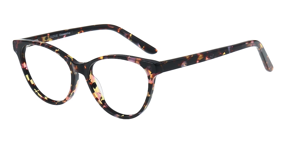 Asheboro Floral Cat Eye Acetate Eyeglasses