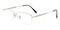 Charles Golden Rectangle Titanium Eyeglasses