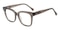 Dallas Gray Square Acetate Eyeglasses
