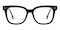 Dallas Black Square Acetate Eyeglasses