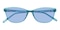 Kitty Green Tint Blue 40% Cat Eye Acetate Eyeglasses