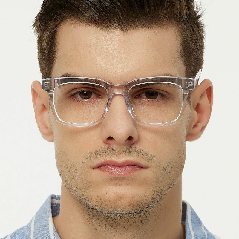 Winnipeg Rectangle Crystal Eyeglasses