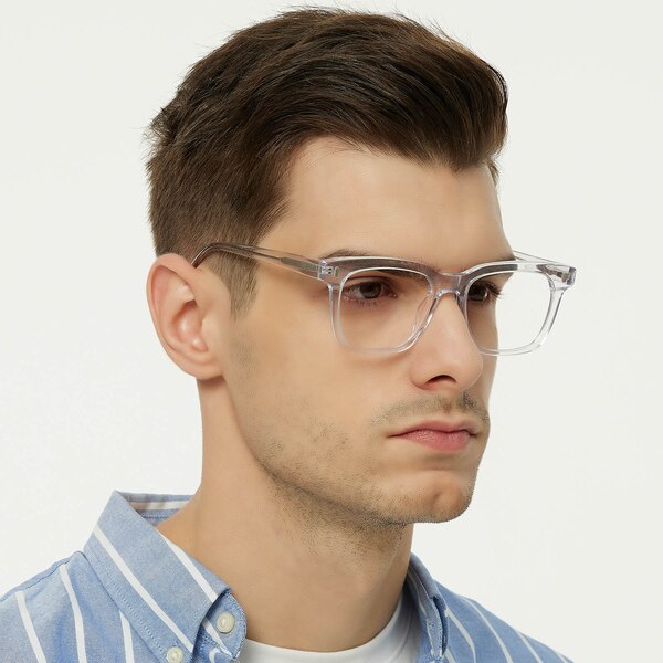 Winnipeg Rectangle Crystal Eyeglasses