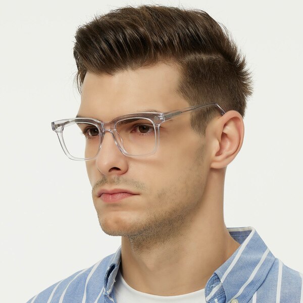 Winnipeg Rectangle Crystal Eyeglasses